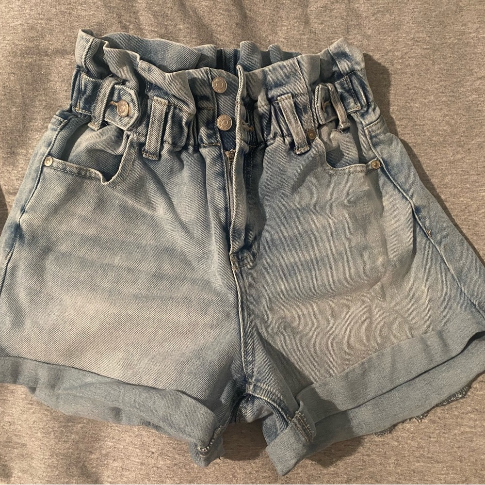 Paper Bag Style Shorts